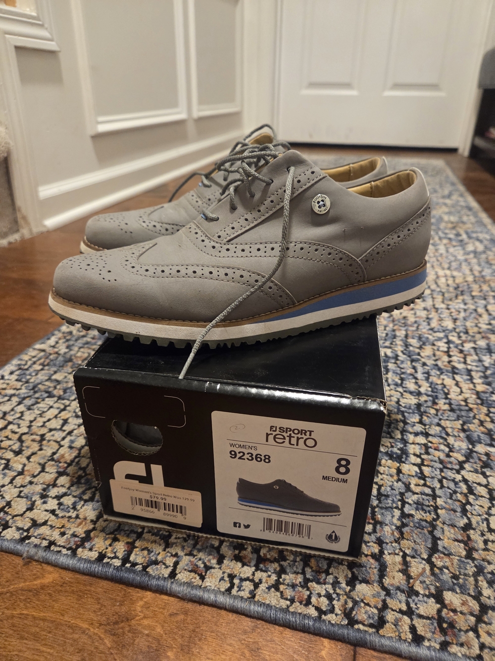 FootJoy FJ Sport Retro Women's Wingtip Golf Shoes